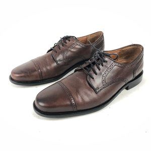 Bostonian Derby Made in Italy Brown Leather Shoes
